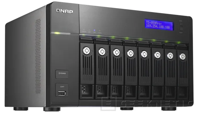 QNAP TS-859 Pro+. 16TB y procesador de doble núcleo, Imagen 1