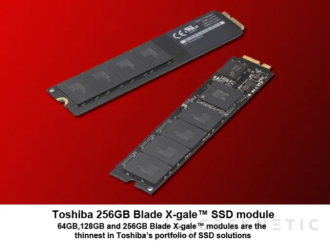 Toshiba comienza la comercialización de X-Gale, el disco SSD que da vida al Macbook AIR, Imagen 1