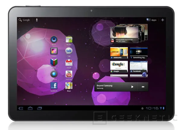 Geeknetic [MWC] Nuevo tablet Samsung Galaxy Tab 10.1 1
