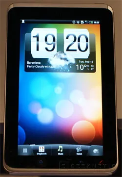 Geeknetic [MWC] HTC nos muestra su tablet HTC Flyer 1