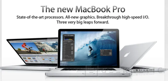 Apple actualiza la gama MacBook Pro, Imagen 1