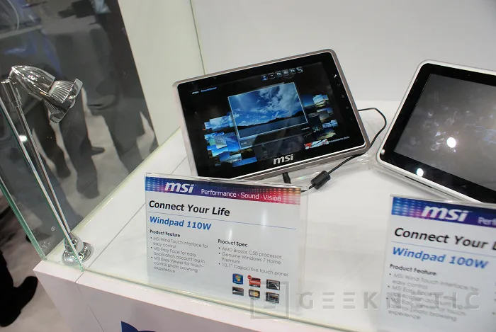 CeBit 2011: Fusion en la nueva Tablet 110W de MSI, Imagen 1