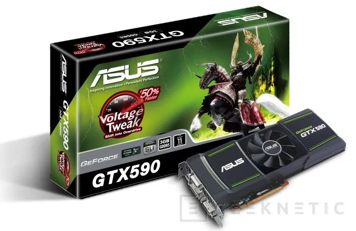 ASUS Nvidia Geforce GTX 590, Imagen 1