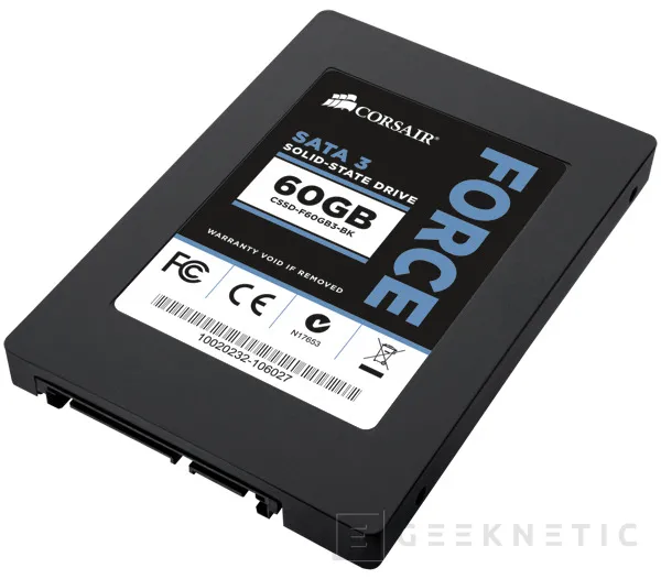 Corsair lanza su serie F3 de discos SSD, Imagen 1