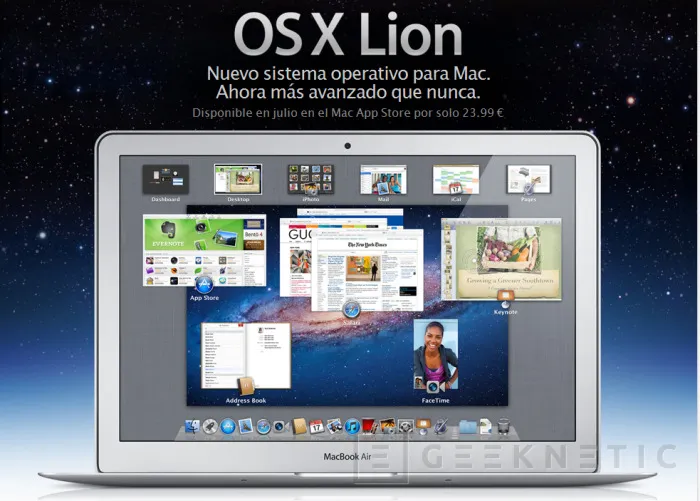 Apple MacOS X Lion, Imagen 1