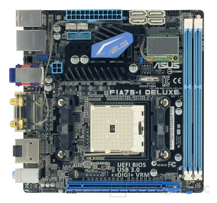 ASUS F1A75-I Deluxe, Imagen 1