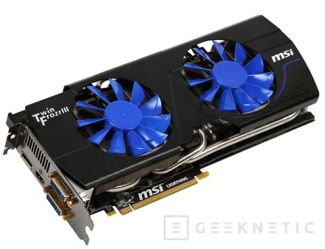 MSI Nvidia Geforce N580GTX Lighting Xtreme edition, Imagen 1