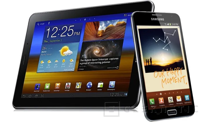 Samsung introduce dos nuevas tabletas, de 5,3” y 7,7” de pantalla, Imagen 1