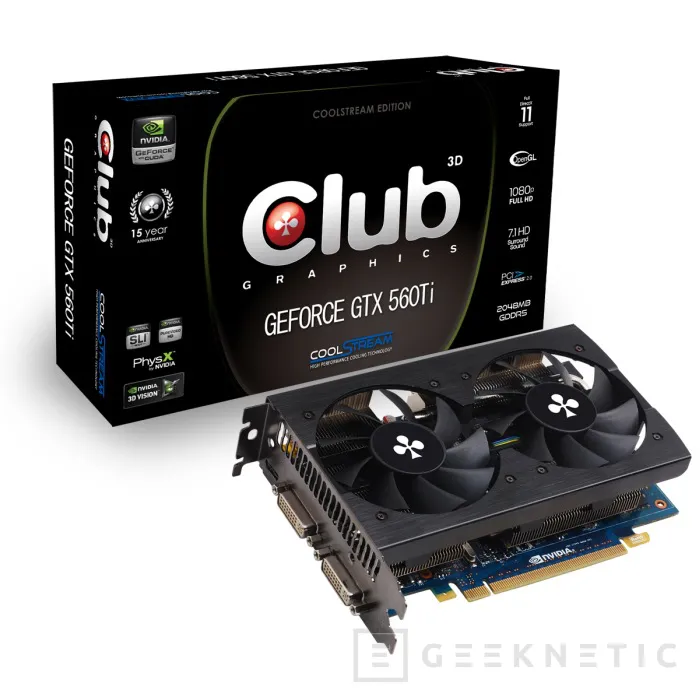Club3D lanza una nueva GTX 560Ti, Imagen 1
