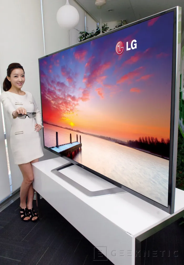 LG presenta el primer televisor 4k 3D comercial, Imagen 1
