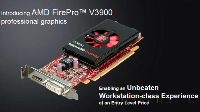 Nueva AMD FirePro V3900, Imagen 1
