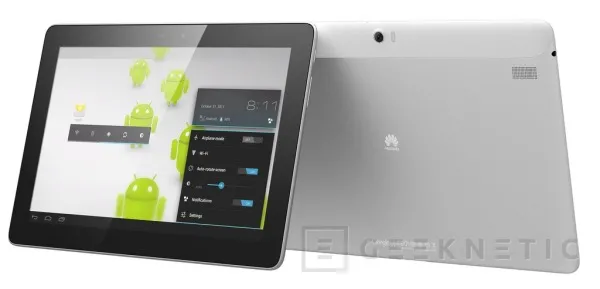 WMC 2012. Huawei desarrolla su Tablet de altas prestaciones, Imagen 1