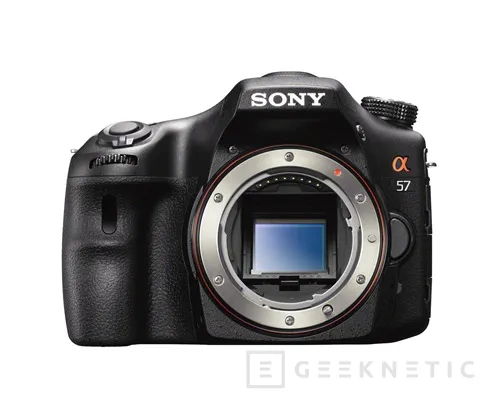 Nueva Sony SLT-A57 de espejo translucido, Imagen 1