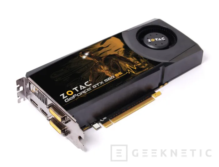 Zotac lanza su nueva Nvidia GTX 560SE, Imagen 1