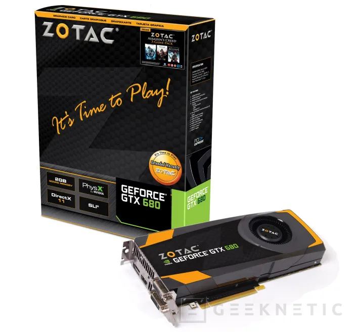 Zotac introduce su primera Geforce GTX 680, Imagen 3