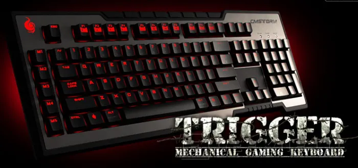 CMStorm presenta un nuevo teclado gaming: el Trigger, Imagen 1