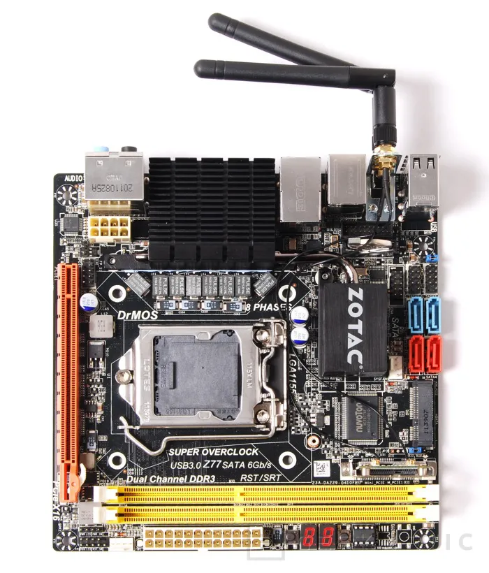 Zotac presenta sendas placas Mini-ITX con chipset 77 de Intel, Imagen 1