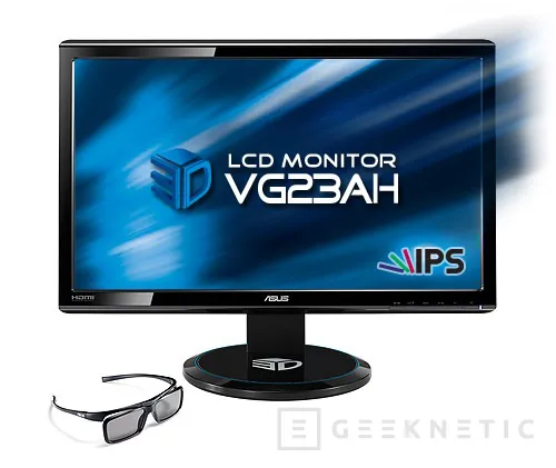 ASUS VG23AH. Un nuevo monitor 3D de 23”, Imagen 1