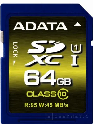 ADATA lanza nuevas memorias SDHC y SDXC Premium Pro con UHS-I, Imagen 1