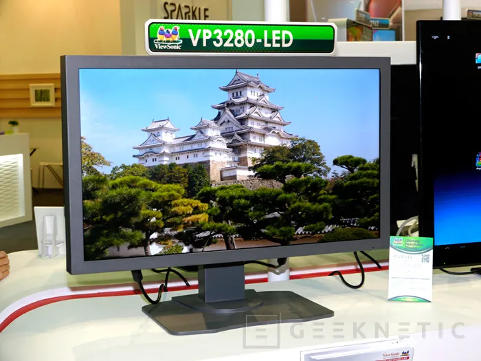 Computex 2012. ViewSonic. Monitor de resolución 4k VP3280, Imagen 1