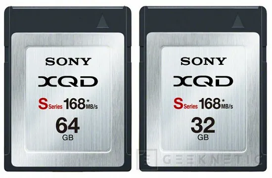 Sony introduce sus primeras memorias XQD S-Series en Japón, Imagen 1