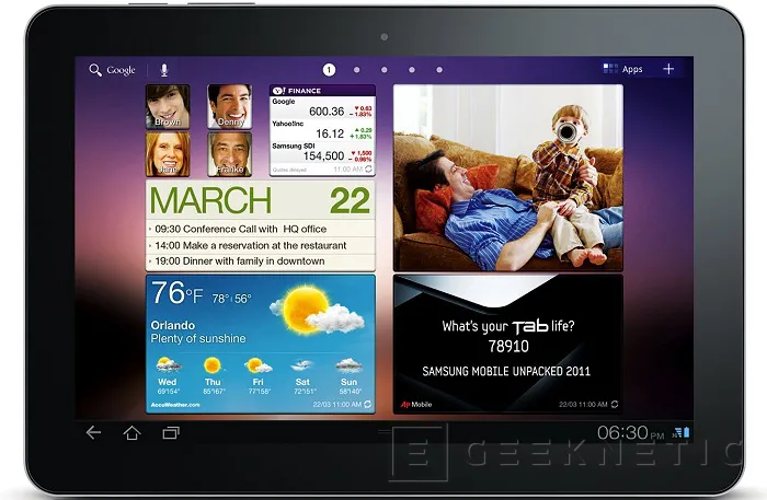 Samsung prepara un tablet con pantalla de 2560x1600 puntos, Imagen 1