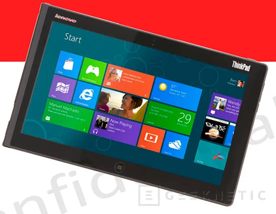 Filtrado un tablet de Lenovo con Windows 8, Imagen 1