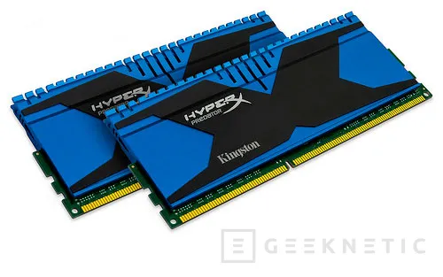 Nuevas memorias DDR3 Kingston HyperX Predator, Imagen 1