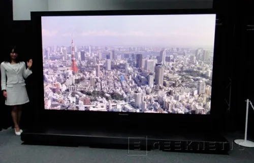 IFA 2012. Panasonic Super Hi-Vision. Televisión de 145 pulgadas con resolución 8k, Imagen 1