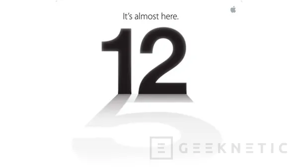 Apple mostrará el nuevo iPhone 5 el 12 de septiembre, Imagen 1