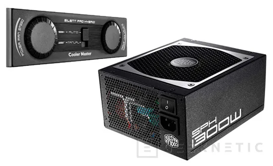 Nueva fuente Cooler Master Silent Pro Hybrid de 1300W, Imagen 1