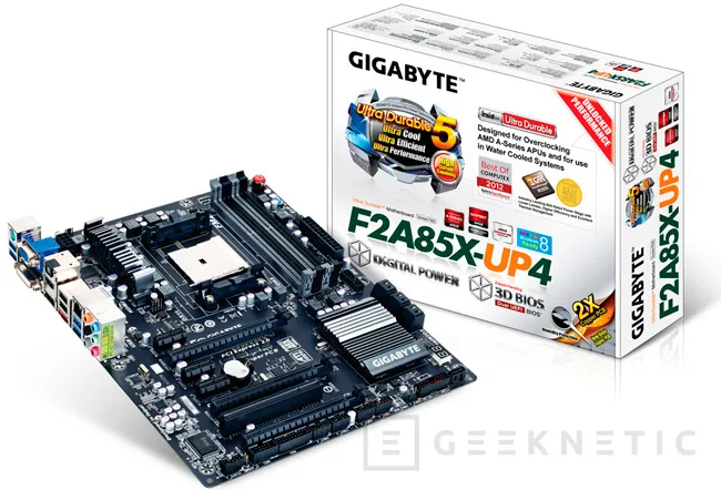 Gigabyte presenta su nueva serie de placas FM2 para las nuevas APUs de AMD, Imagen 1