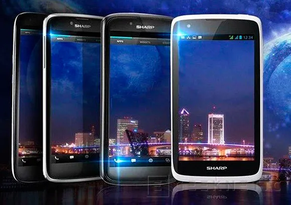 Sharp muestra un smartphone de 5 pulgadas y 1080p, Imagen 1
