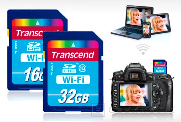 Trasncend lanza tarjetas SDHC con WiFi integrado, Imagen 1