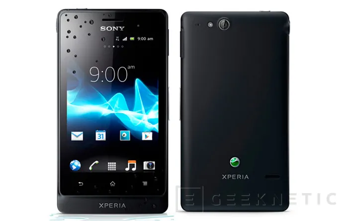 Sony Xperia Go, smartphone resistente al agua, Imagen 1