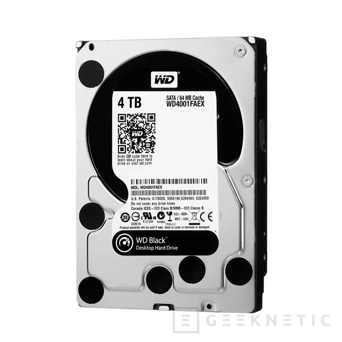 Western Digital presenta un disco duro de 4 TB y alto rendimiento, Imagen 1