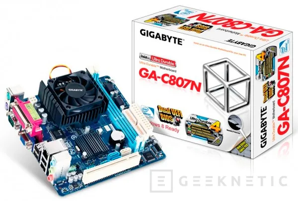 Gigabyte GA-C847N y GA-C807N, nuevas placas Mini-ITX, Imagen 1
