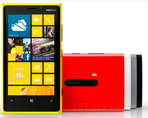 Nokia anuncia fechas y precios para los Lumia 920 y 820 en España, Imagen 1