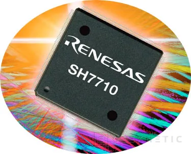 Nuevo microprocesador Risc SH7710 de 32 bits de Renesas, Imagen 1