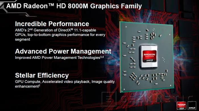 AMD presenta las nuevas Radeon HD 8000 para portátiles, Imagen 1