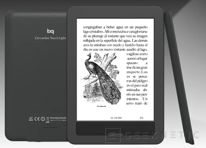 BQ lanza su libro electrónico Cervantes PaperWhite, Imagen 1