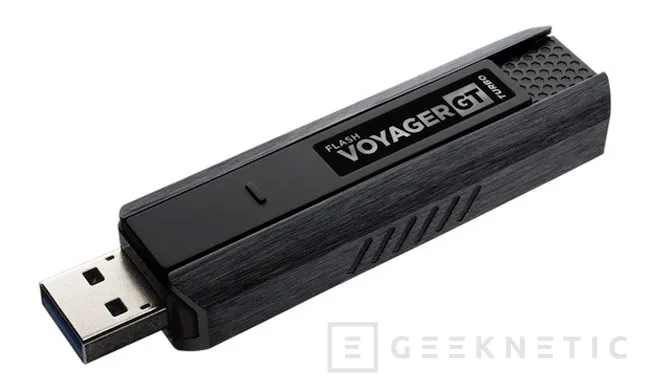 CES 2013. Corsair  Flash Voyager GT Turbo, pendrive USB 3.0 de alta velocidad, Imagen 1