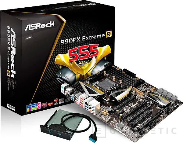 ASRock lanza la placa base 990FX Extreme9, Imagen 2