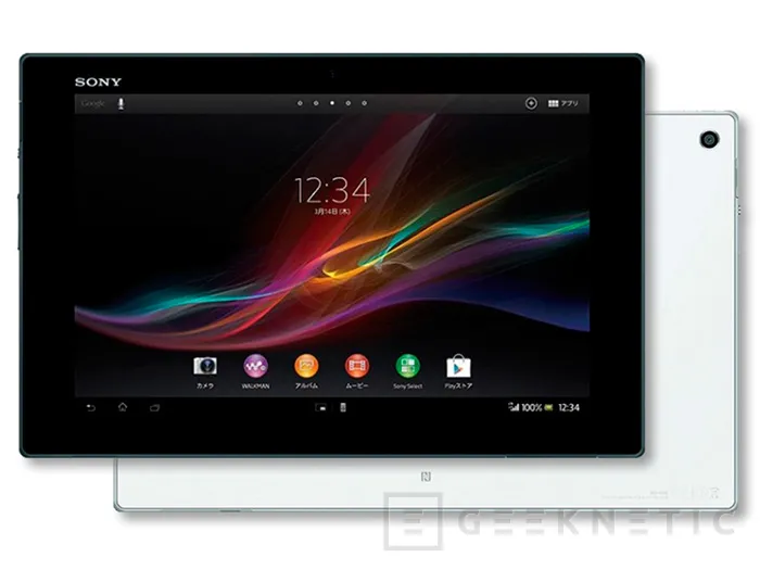 Sony muestra los detalles del Xperia Tablet Z, Imagen 1