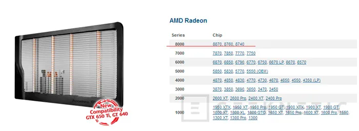 Filtrada la lista de modelos de las próximas AMD Radeon HD8000, Imagen 1