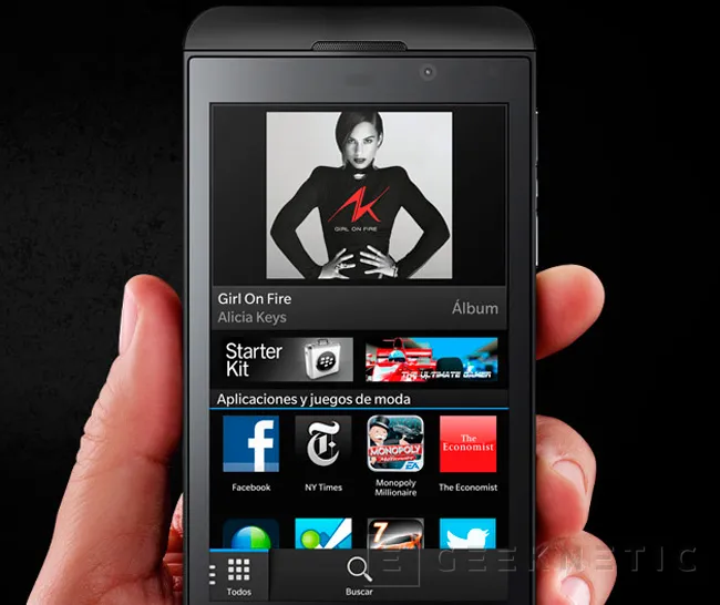 Nuevo Blackberry Z10, Imagen 2
