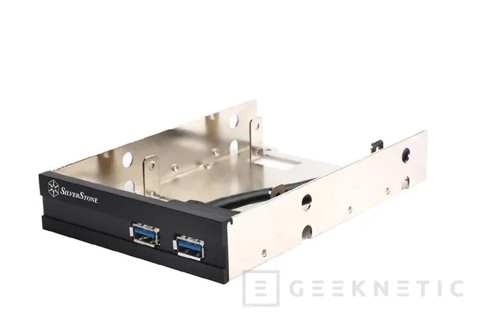 SilverStone FP36-E, bahía para discos duros 2.5 SATA y USB 3.0, Imagen 1