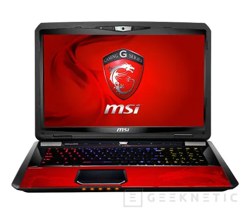 MSI presenta el portátil gaming GT70 Dragon Edition con una GTX680M, Imagen 1