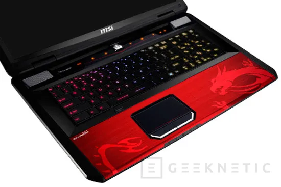 MSI presenta el portátil gaming GT70 Dragon Edition con una GTX680M, Imagen 3