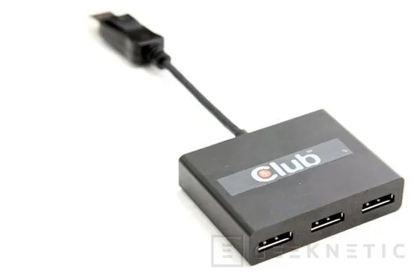 Llega el primer HUB para multiplicar puertos Displayport de la mano de Club3D, Imagen 1